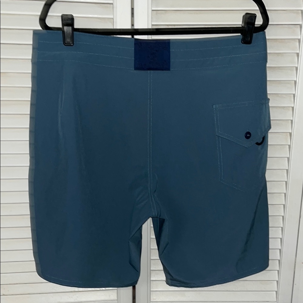 Birdwell Teal Blue Men's Board Shorts